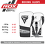 Gants de Boxe Mark Pro Sparring Tri Lira 1, Couleur: Argente, OZ: 10oz, 4 image
