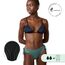 Women's "Ligie" menstrual swimwear bottoms Smoon | Green S, 6 image