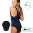 Brizo" Menstrual Swimsuit Girl Smoon | Black 12-14 years, 4 image