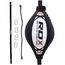 Speed Double End B-Ball White/Black With  Regular Rope, Size: One Size, Colour: Schwarz