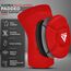 Genouillères MMA, Taille: L, Couleur: Rouge, 4 image