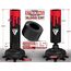 Free Standing Punch Bag F9 + Bag Mitts, Colour: Rot, Length: 1.8m, 3 image