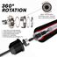 Skipping Rope Steel Coated Cable W1 Red-10.3Ft (15619), Colour: Rot, Length: 304 cm, 3 image
