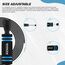 Skipping Rope With Weight X2 Blue-10.3Ft (15763), Colour: Blue, Length: 304 cm, 6 image