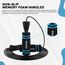 Skipping Rope With Weight X2 Blue-10.3Ft (15763), Colour: Blue, Length: 304 cm, 8 image
