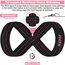RDX Gym Lifting Cotton Straps, Size: M, Colour: Rosa, 10 image