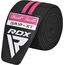 Gewichtheber-Kniebandagen, Bekleidungsgrösse: One Size, Farbe: Rosa, 3 image