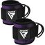 RDX A4 Ankle Straps For Gym Cable Machine, Colour: Violett
