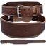 Ceinture de Musculation 4L Pro Cuir, Taille: S, Couleur: Marron