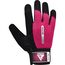 Gym Weight Lifting Gloves W1 Full Pink, Colour: Rosa, Size: M, 7 image