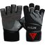 RDX L4 Deepoq Gym Gloves, Colour: Grey, Size: M
