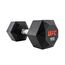 UFC Octagon Dumbbell-17.5kg, Colour: Schwarz, Additional Weight: 17.5 kg