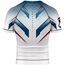 8 WEAPONS Rashguard, S/S, Shift, white-navy-red, S, Size: S, Colour: Weiss, 2 image