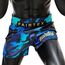 Muay Thai Shorts Fairtex Golden Jubilee, Size: M, Colour: Blue, 4 image