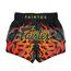 Short de Muay Thai Fairtex Volcano, Taille: M, Couleur: Orange