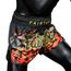Short de Muay Thai Fairtex Volcano, Taille: M, Couleur: Orange, 4 image