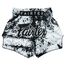 Muay Thai Shorts Fairtex Grunge, Bekleidungsgrösse: 2XL, Farbe: Weiss