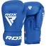 Gants de Boxe RDX pour Compétitions Amateurs, Couleur: Bleu, OZ: 10oz