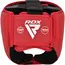 RDX IBA Approved Head Guard for Amateur Competition, Size: L, Colour: Rot, 2 image