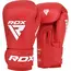 RDX IBA Boxhandschuhe für Amateurwettkämpfe, Farbe: Rot, OZ: 10oz
