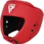 RDX Amateur Boxing Head Guard for Competition, Size: M, Colour: Rot