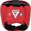 RDX Amateur Boxing Head Guard for Competition, Size: M, Colour: Rot, 2 image