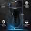 RDX Full Black Body Punch Bag with Training Mitts, Colour: Schwarz, Additional Weight: 28 kg, 2 image