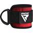 Ankle strap for cable machine (1 piece), Size: One Size, Colour: Rot