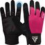 Fitness-Handschuhe W1 – Vollfinger, Bekleidungsgrösse: L, Farbe: Rosa