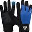 Gants de musculation W1 – Gants entiers, Taille: L, Couleur: Bleu
