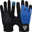 Gants de musculation W1 – Gants entiers, Taille: M, Couleur: Bleu