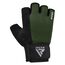 Gants de musculation W1 – Doigts coupés, Taille: S, Couleur: Vert, 6 image