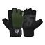 Gants de musculation W1 – Doigts coupés, Taille: S, Couleur: Vert, 5 image