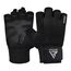 Fitness-Handschuhe W1 – Halbfinger, Bekleidungsgrösse: M, Farbe: Schwarz