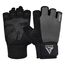Fitness-Handschuhe W1 – Halbfinger, Bekleidungsgrösse: M, Farbe: Grau