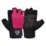 Fitness-Handschuhe W1 – Halbfinger, Bekleidungsgrösse: L, Farbe: Rosa, 3 image