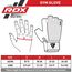 Fitness-Handschuhe W1 – Halbfinger, Bekleidungsgrösse: S, Farbe: Blau, 2 image