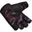 RDX T2 – Half-Finger Gym Gloves for Grip & Comfort, Size: S, Colour: Rosa, 4 image