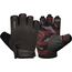 RDX T2 – Halbfinger-Handschuhe, Grip & Komfort im Gym, Bekleidungsgrösse: XL, Farbe: Rot, 4 image