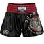 Short de Muay Thai Tiger Unit, Taille: L, Couleur: Noir