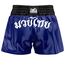 Short de Muay Thai Sak Yant, Taille: M, Couleur: Bleu, 2 image