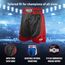Shorts de boxe Pro Ringside, Taille: S, Couleur: Noir, 6 image