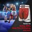 Shorts de boxe Pro Ringside, Taille: L, Couleur: Rouge, 4 image