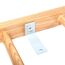 Wall-mounted wooden espalier Swedish gymnastic ladder JustFit | 210x80x8 CM