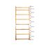 Espalier en bois mural échelle suédoise de gymnastique JustFit | 210x80x8 CM, 4 image
