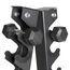 Steel shaft storage rack for 10 pairs of dumbbells, 2 image