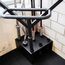 Rack vertical de rangement pour 9 barres d'haltères Ø 51mm en acier noir GladiatorFit, 3 image