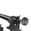 Rack de rangement en acier pour 10 haltères longs caoutchouc GladiatorFit, 4 image