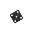 Connecteur pour tapis caillebotis caoutchouc 80x80x1.5cm GladiatorFit