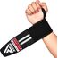 RDX Wrist Support Wraps for Weight Lifting, Size: One Size, Colour: Weiss, 2 image